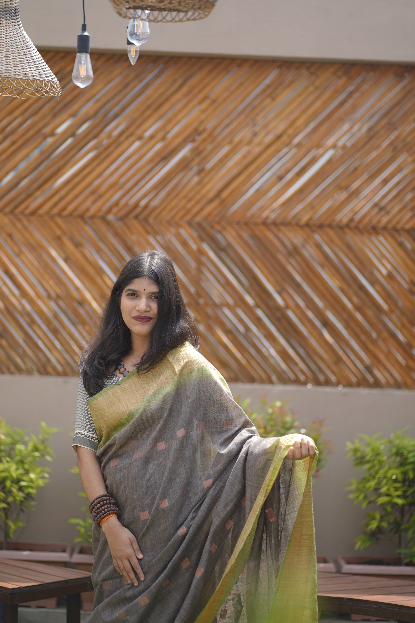 Banana Leaf Saree | Honnesha