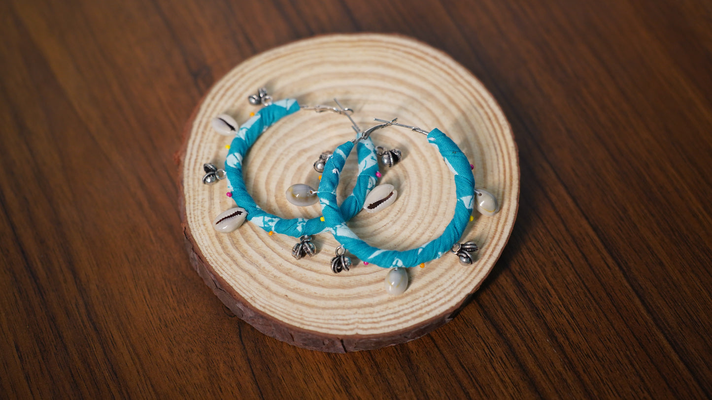 Boho Chand Bali | Colorfull | Handcrafted Earrings