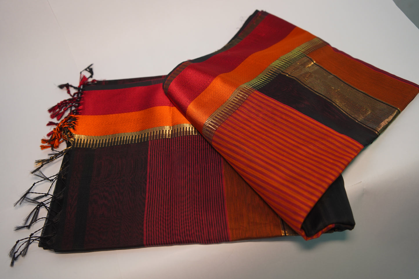 Lily Loom | Black | Cotton Silk Saree