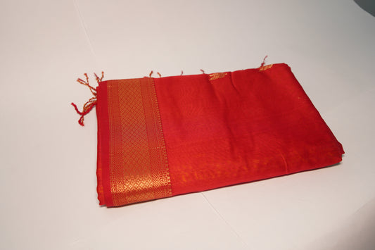 Parnika | Honnesha Cotton Silk Maheshwari Saree