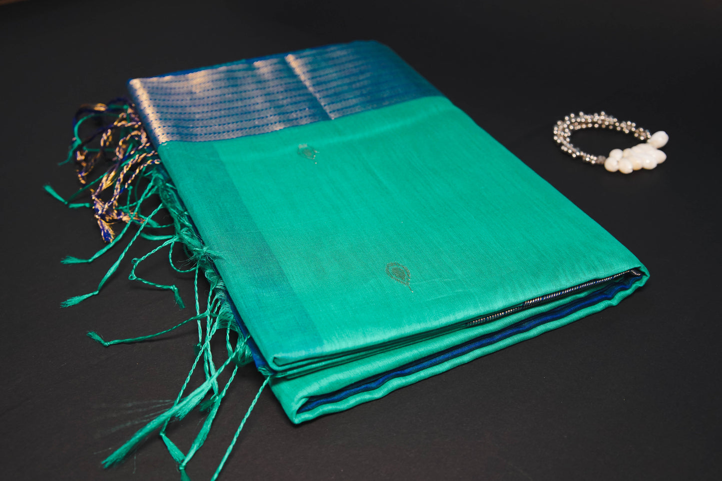 Gul Jade | Handloom Cotton Silk Saree