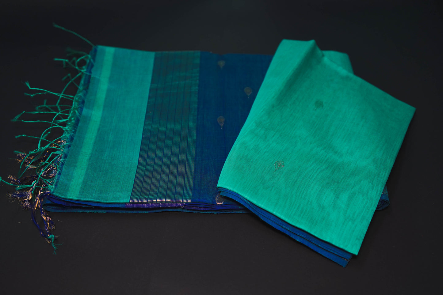Gul Jade | Handloom Cotton Silk Saree