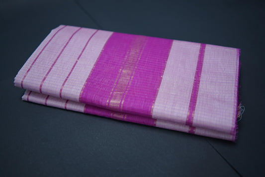 Orchid Maheshwari Honnesha Handloom Saree