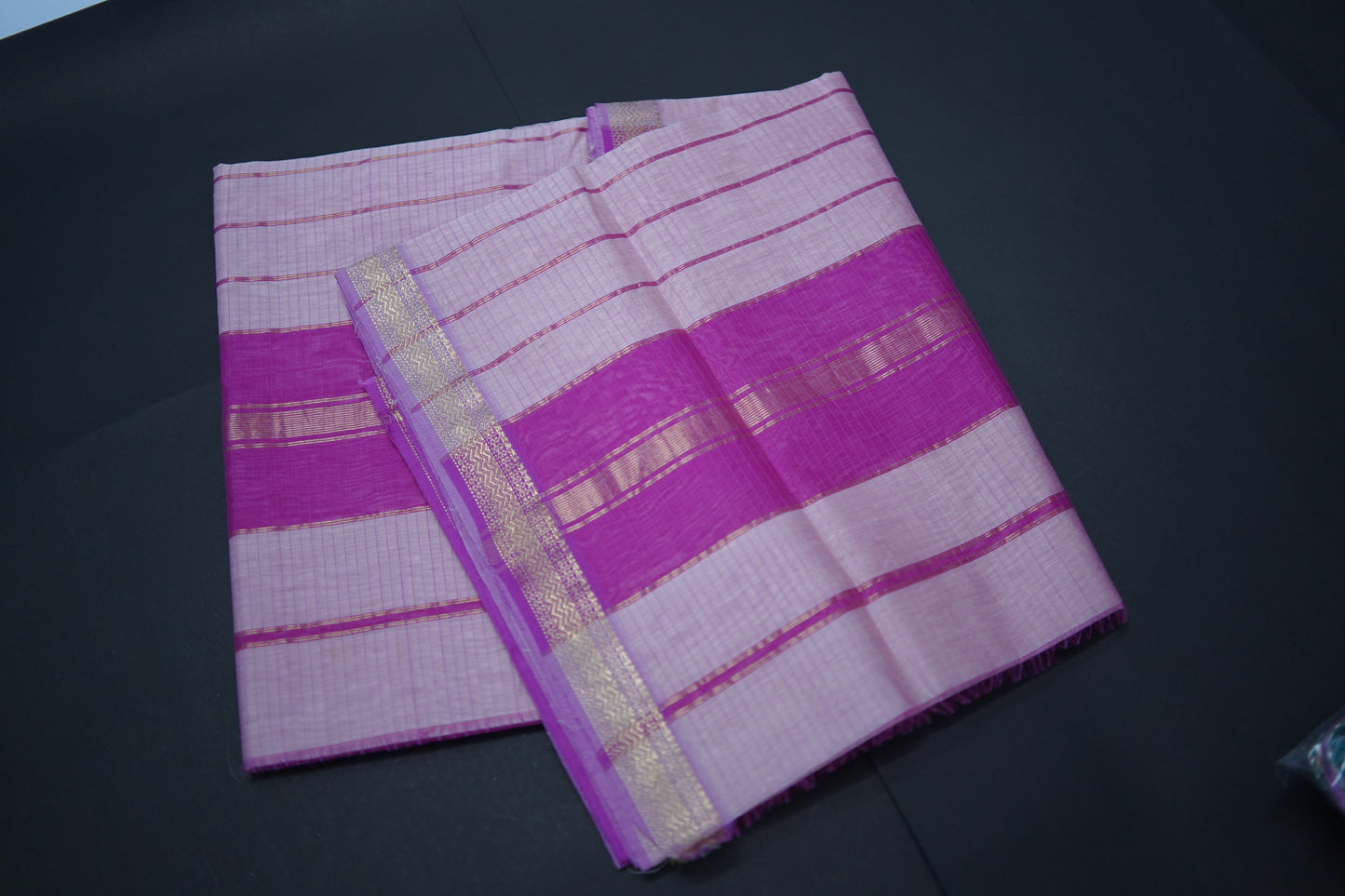 Orchid Maheshwari Honnesha Handloom Saree