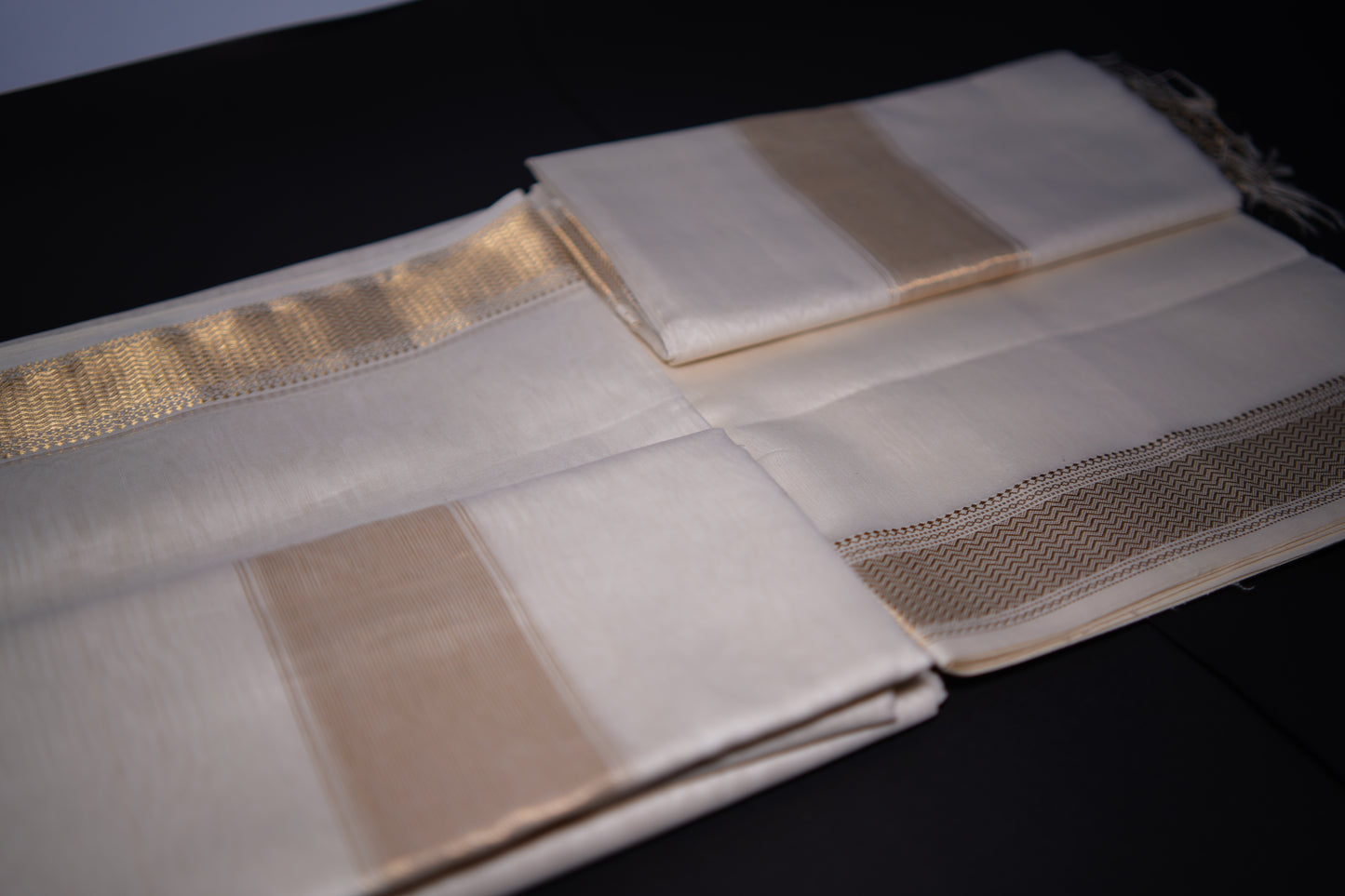 Pearl White | Cotton Silk Dress Material