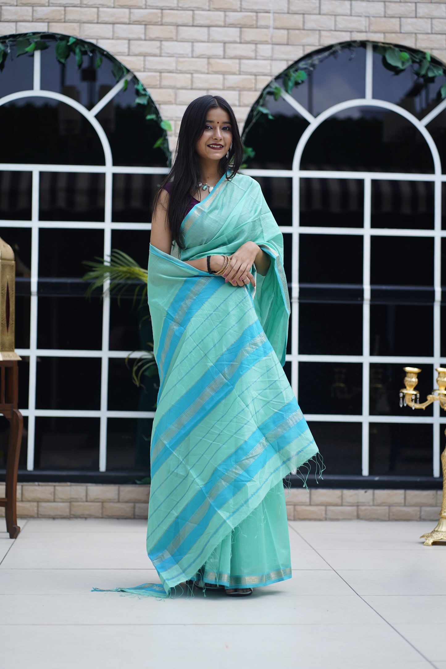 Lavender Blush | Saree