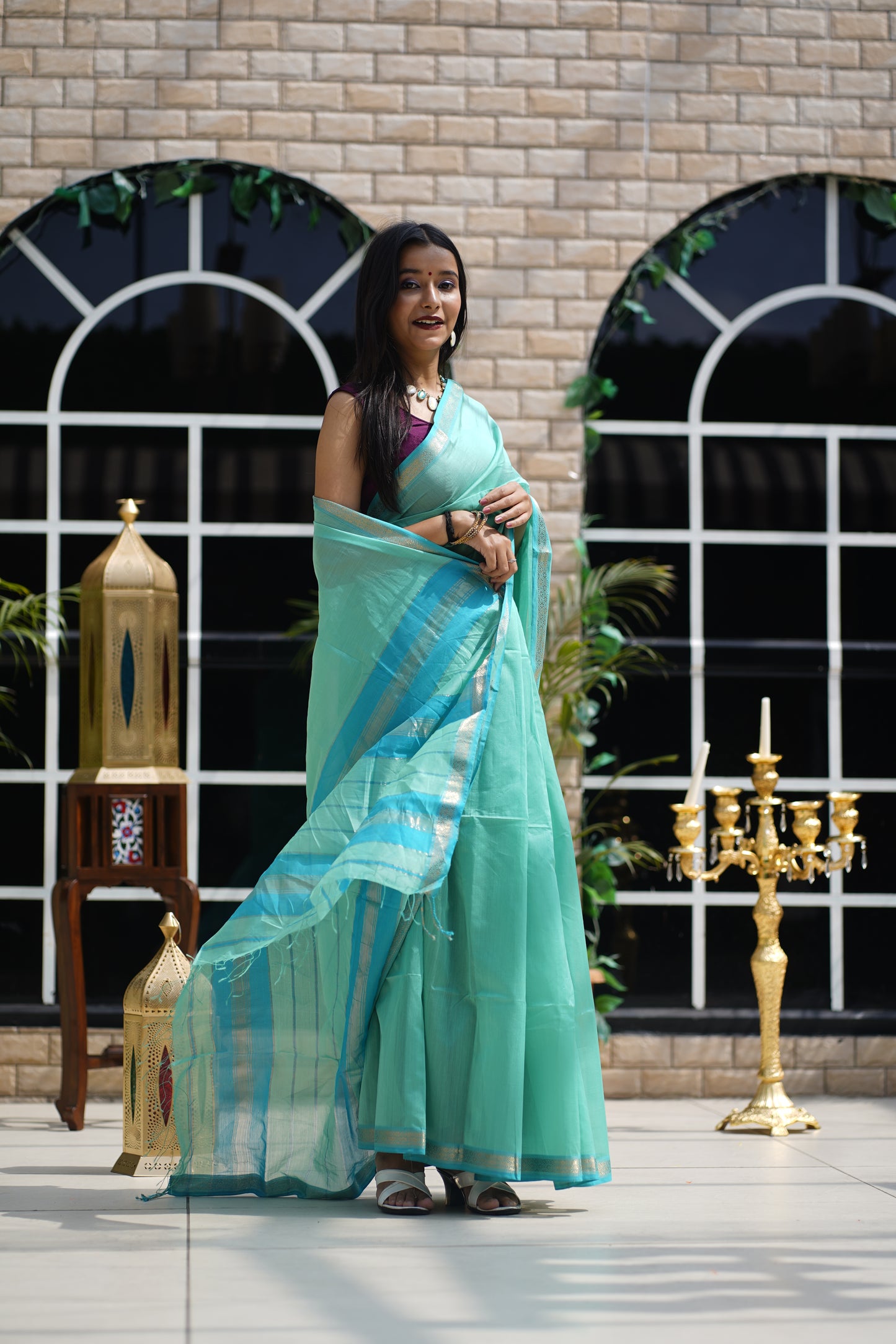 Lavender Blush | Saree