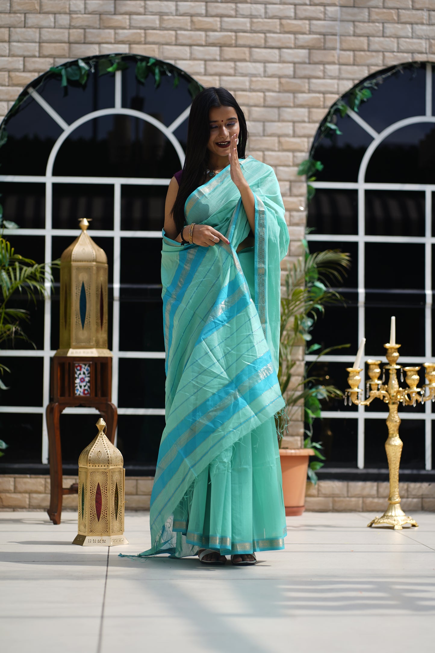 Lavender Blush | Saree