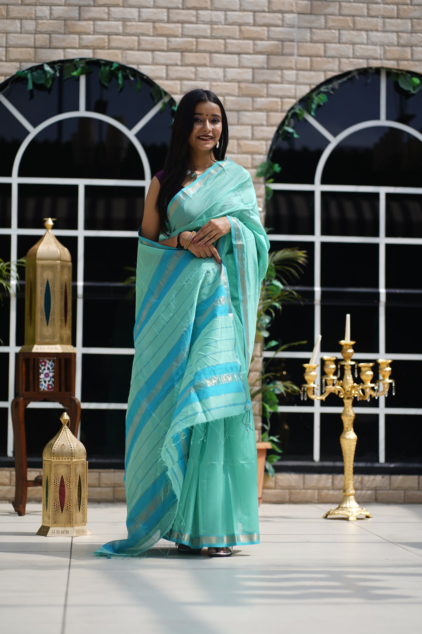 Lavender Blush | Saree