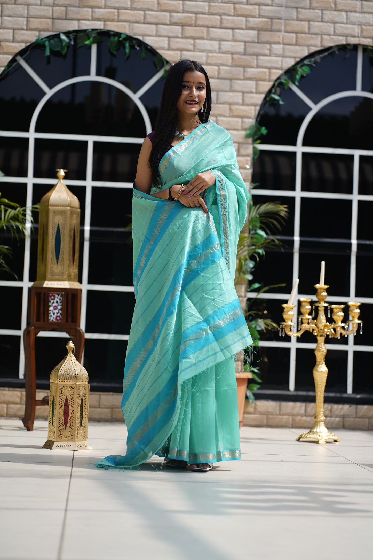 Lavender Blush | Saree