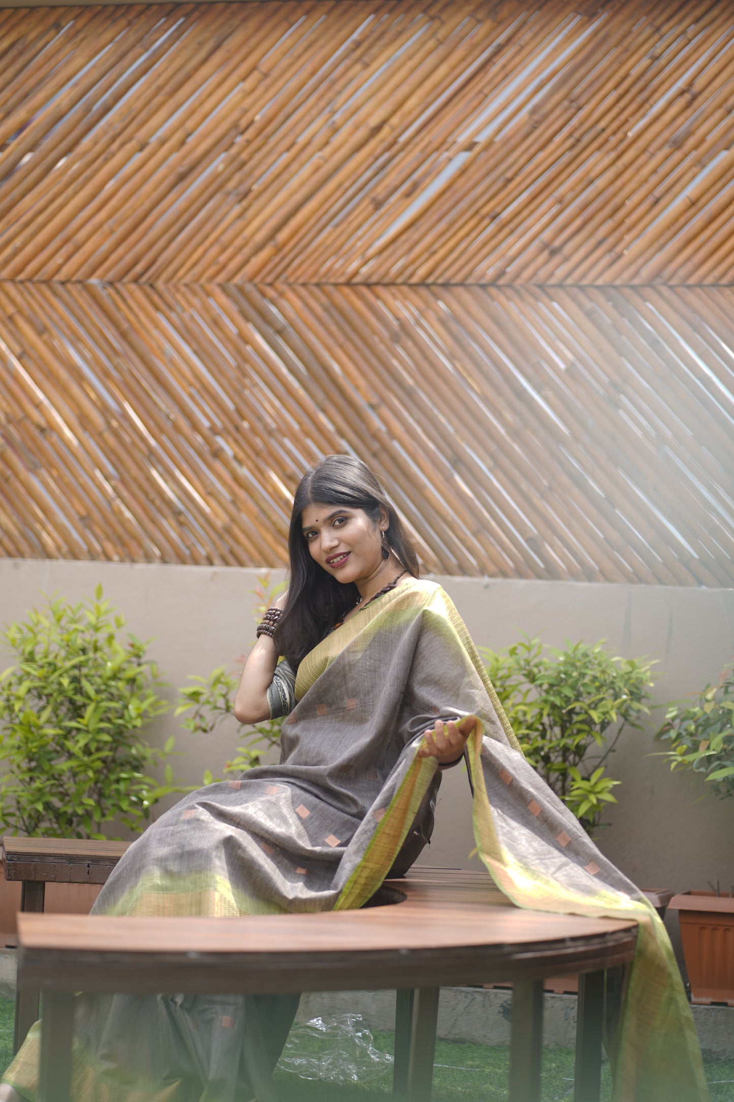 Banana Leaf Saree | Honnesha
