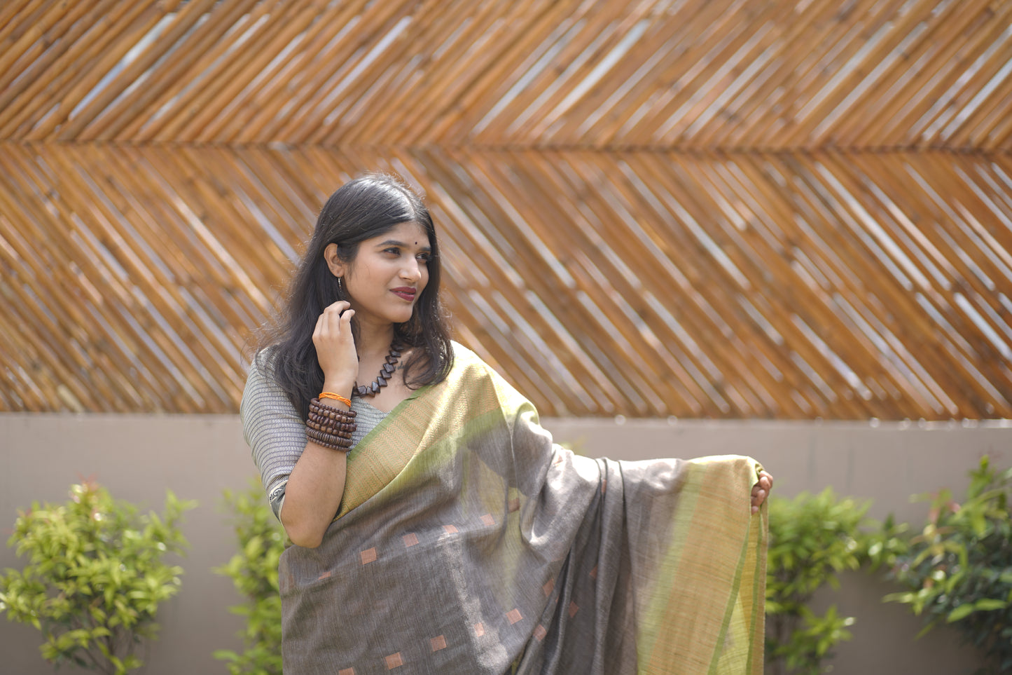 Banana Leaf Saree | Honnesha
