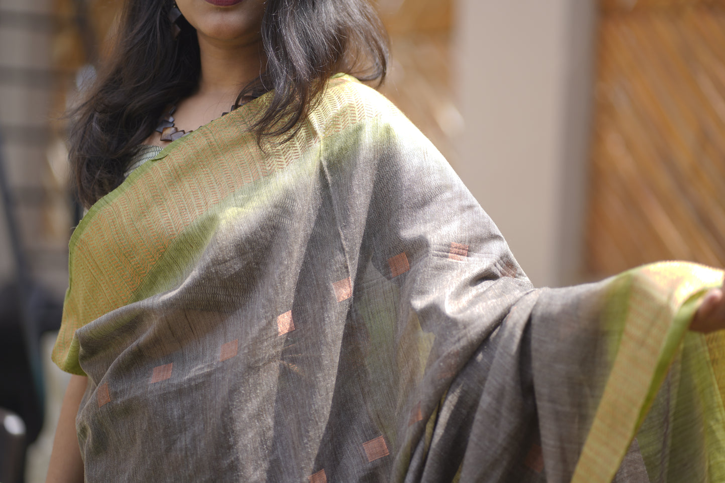 Banana Leaf Saree | Honnesha