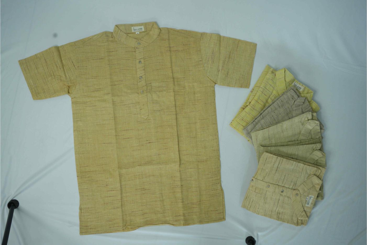 Pure Half sleeve Short Kurta Honnesha