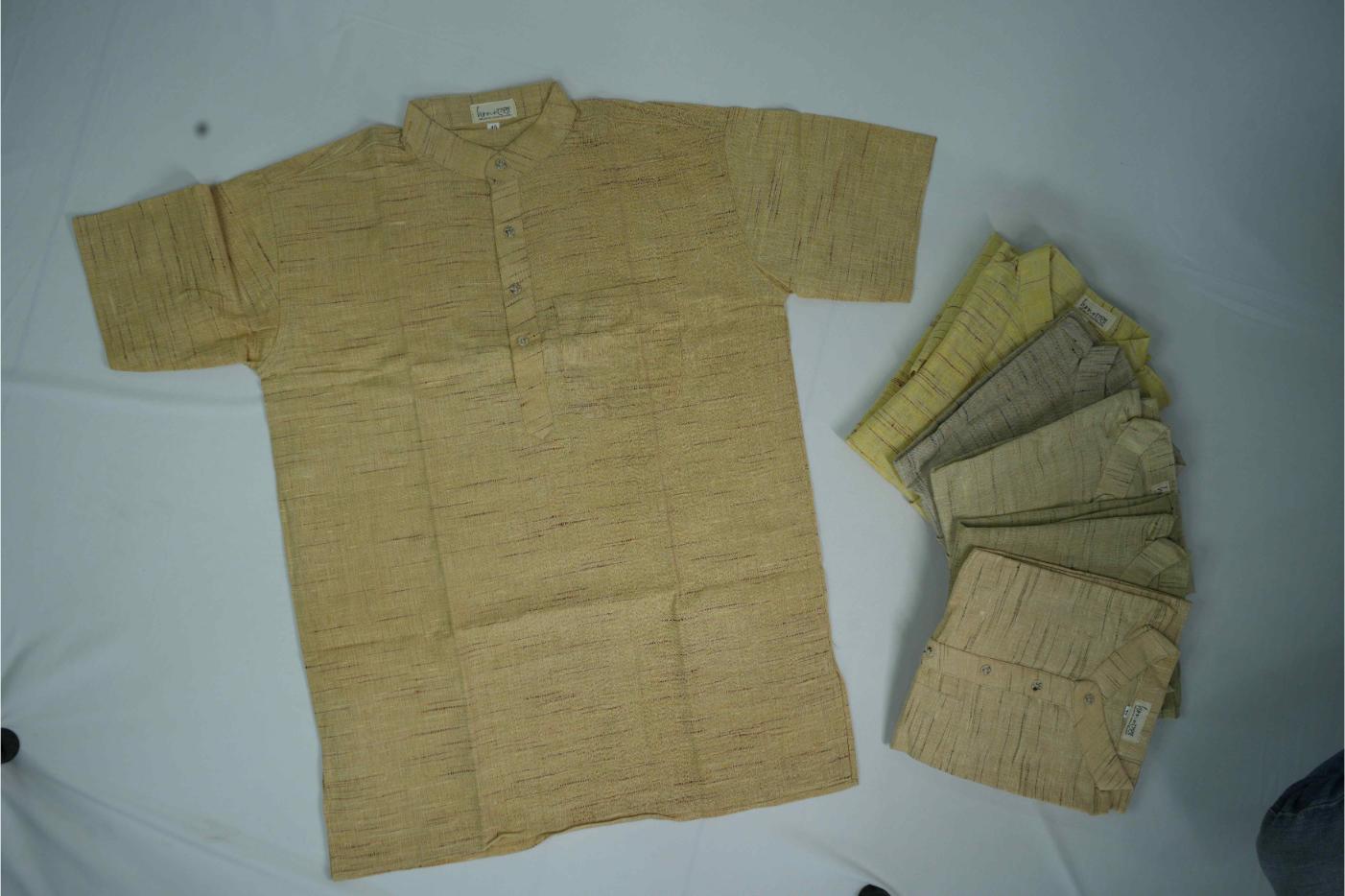 Pure Half sleeve Short Kurta Honnesha