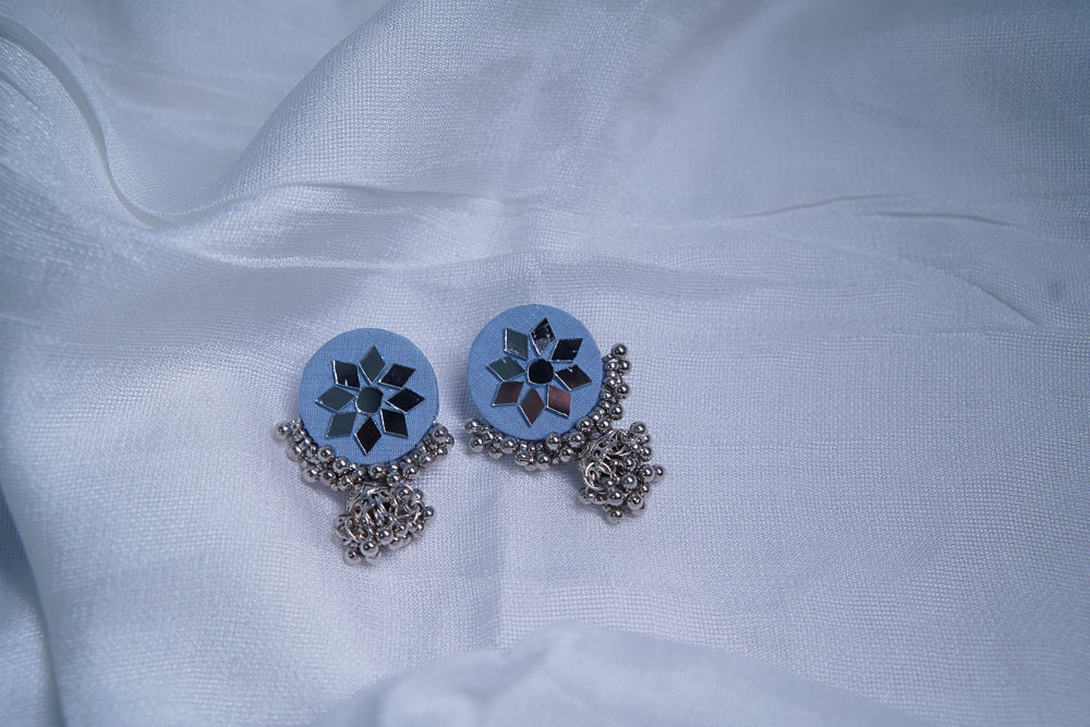 Round Mirror Earrings