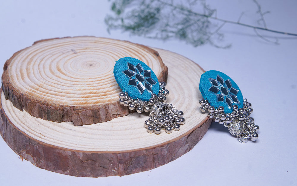 Round Mirror Earrings